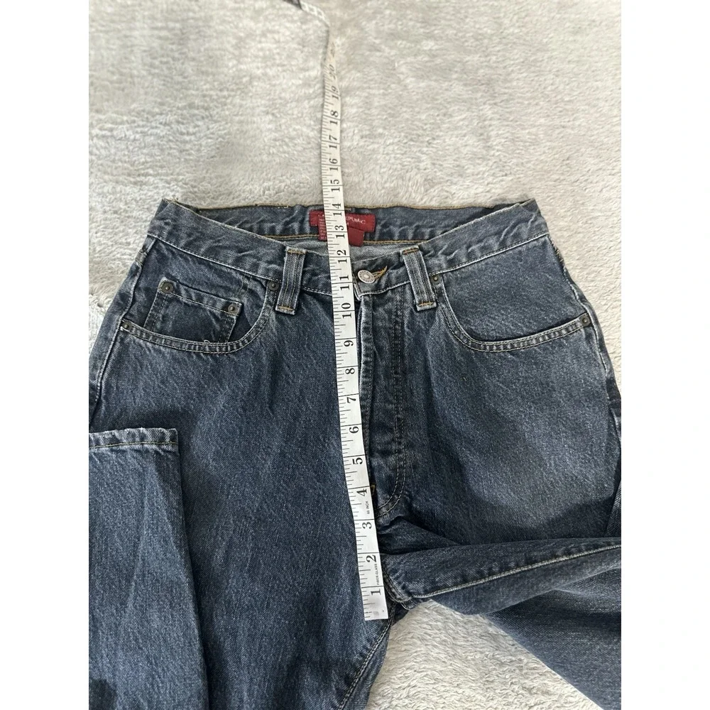 Vintage Banana Republic Men's Loose Taper Jeans 31x30 Act (28x30) Button Fly